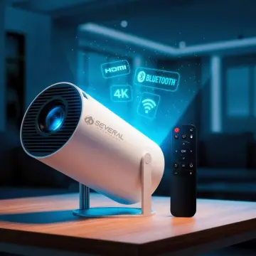 Projector Hy300 4k Android 11 Wifi6 200 Ansi H713 Bt5.0 1080p 1280 720p